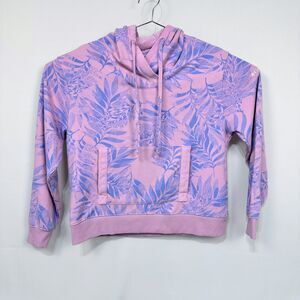 Columbia Slack Water French Terry Long Sleeve Hoodie Sweatshirt Purple Womens L